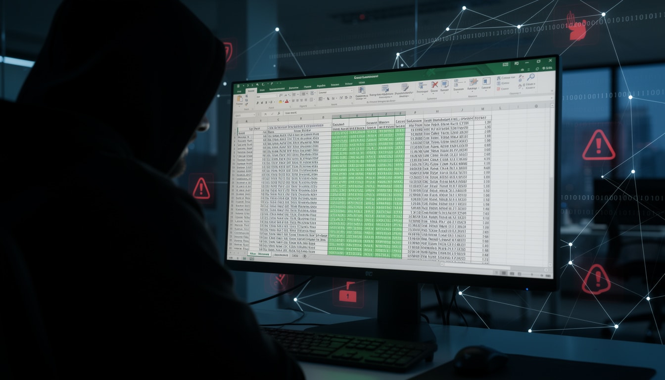 découvrez comment les macros excel, souvent utilisées pour automatiser des tâches, peuvent également représenter un risque de sécurité en servant de vecteur d’attaque informatique.